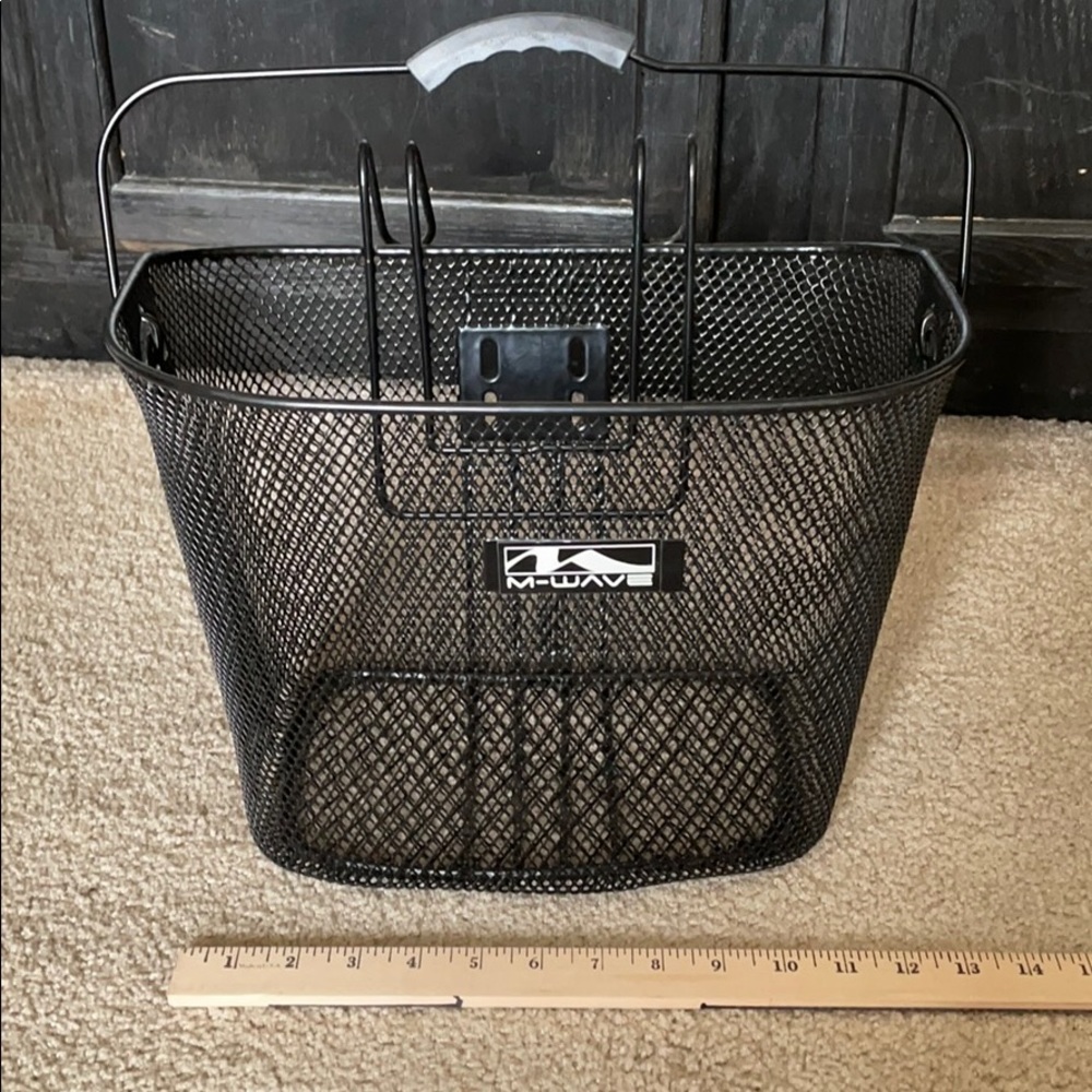 M-Wave Bicycle Bike Wire Mesh Basket